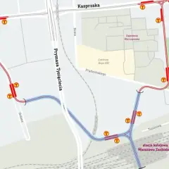 Jak dojechać z dworca centralnego na dworzec zachodni w Warszawie?