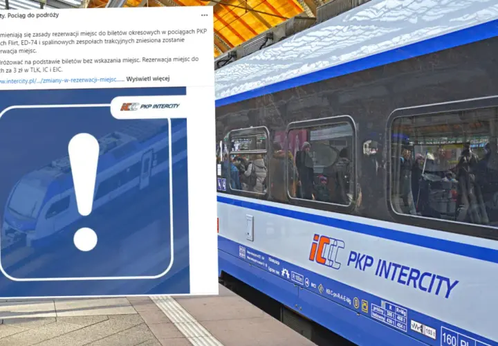 Czy rezerwacja miejsca w PKP Intercity jest obowiązkowa? Od 9 czerwca zniesiono ją w niektórych pociągach.