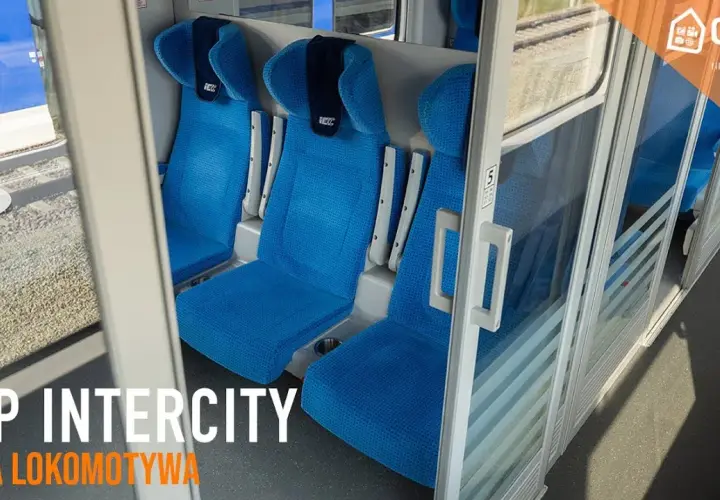 Jak wygląda pociąg intercity w środku? Zobacz komfort i udogodnienia