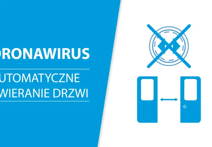 Koronawirus: automatyczne otwieranie drzwi. Ilustracja pokazuje, że drzwi w pociągu nie otwierają się same.