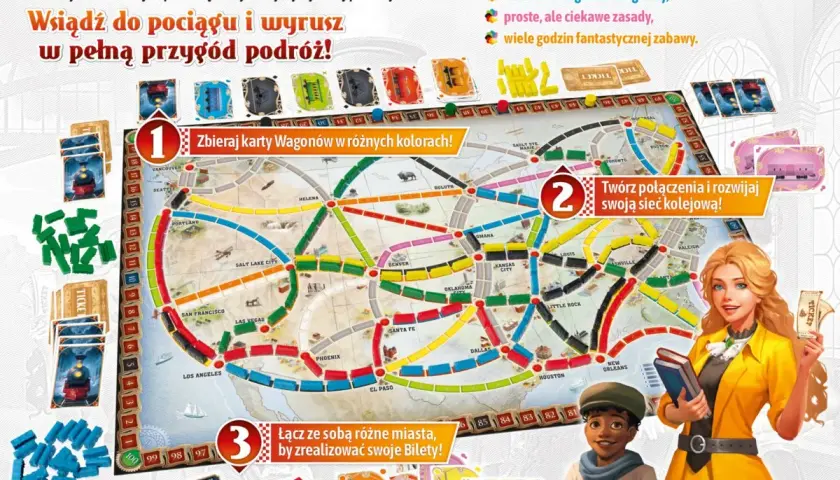 Jak grać w Wsiąść do Pociągu - proste zasady i skuteczne strategie