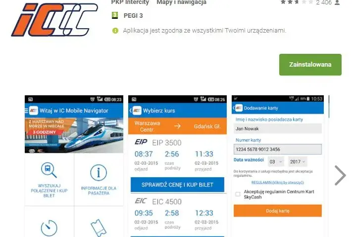 Jak wydrukować bilet z aplikacji Intercity - poznaj ważne ograniczenia