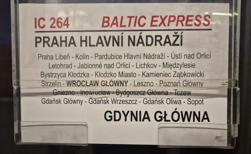 Baltic Express: Bilety na pociąg vs. prom - sprawdź ceny i trasy!