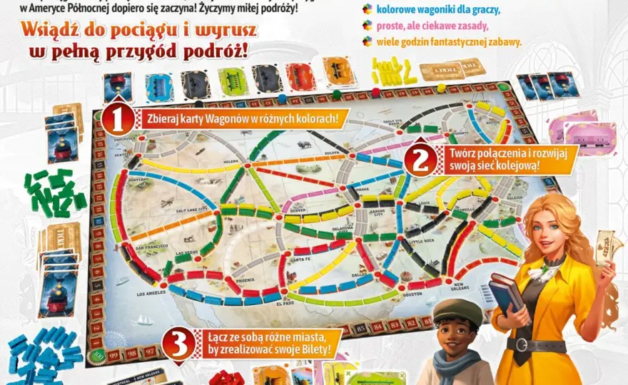 Jak grać w Wsiąść do Pociągu - proste zasady i skuteczne strategie